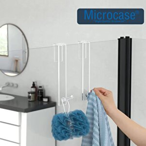Microcase Sağlam Pleksi Malzemeden Şık Banyo Duşakabin Mutfak Vb Alanlar İçin Askılık 1 Adet - Al4991