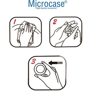 Microcase 24in1 Yapışkanlı Ses Gıcırdama Ve Çizik Önleyici Eşya Mobilya Ayak Pedi Seti Yuvarlak Tasarım - Al5007