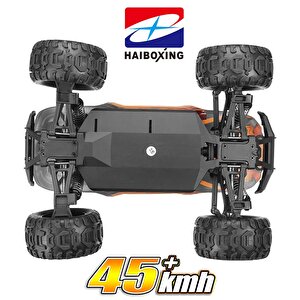 Haiboxing Rc 1/16 Ravage 45+ Km/h Sürat Uzaktan Kumandalı Rc Model Araba Rtr Elektrikli 4wd Brushless Fırçasız Offroad Truck (mavi