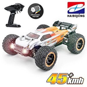 Haiboxing Rc 1/16 Destroyer 45 Km+ Sürat Uzaktan Kumandalı Model Rc Model Araba Rtr Elektrikli 4wd Brushless Fırçasız Truggy Truck