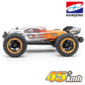 Haiboxing Rc 1/16 Destroyer 45 Km+ Sürat Uzaktan Kumandalı Model Rc Model Araba Rtr Elektrikli 4wd Brushless Fırçasız Truggy Truck
