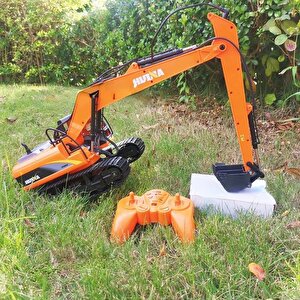 Huina 1551 1/14 Yüksek Kalite 15ch Rc Model Ekskavatör Paletli Kepçe Kazıcı Uzaktan Kumandalı Rc İş Makinesi - 2.4g Full Fonksiyon