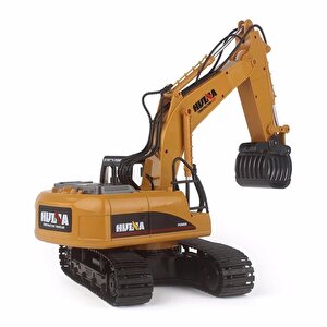 Huina 1570 1/14 Yüksek Kalite Rc Model Paletli Ekskavatör Kereste Taşıma Kepçesi Uzaktan Kumandalı Çok Fonksiyonlu İş Makinesi -2.