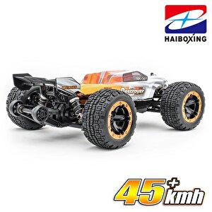 Haiboxing Rc 1/16 Destroyer 45km+ Sürat Uzaktan Kumandalı Model Rc Model Araba Rtr Elektrikli 4wd Brushless Fırçasız Truggy Truck