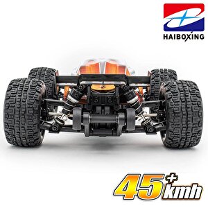 Haiboxing Rc 1/16 Destroyer 45km+ Sürat Uzaktan Kumandalı Model Rc Model Araba Rtr Elektrikli 4wd Brushless Fırçasız Truggy Truck