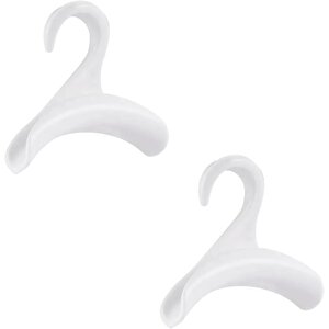 Microcase Sert Abs Plastik Portatif Mini Dolap İçi Çanta Askısı 2 Adet - Al5016