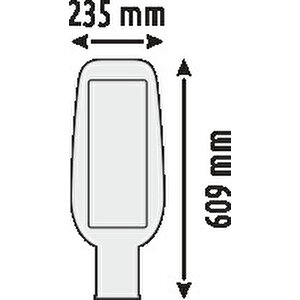 Opto  Hs-3873 200 W Sokak Aydınlatma Armatürü Ip65 Dış Mekan Beyaz Işık (6500K)