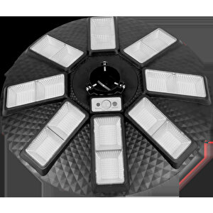 Hs-3846 800w Sensörlü Solar Sokak Ve Bahçe Aydınlatma Ip65 Beyaz Işık (6500k)
