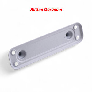 Metal Kapı Çekme Kolu 14.5 Cm Tutamağı Kulp Saclı Kulpları Dolap Mobilya Dolap Çekmece Beyaz
