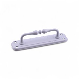 Metal Kapı Çekme Kolu 14.5 Cm Tutamağı Kulp Saclı Kulpları Dolap Mobilya Dolap Çekmece Beyaz