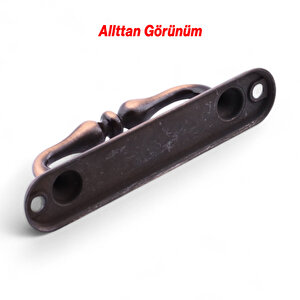 Metal Kapı Çekme Kolu 12 Cm Dolap Mobilya Dolap Çekmece Tutamağı Kulp Kulpları Eskitme Antik Bakır