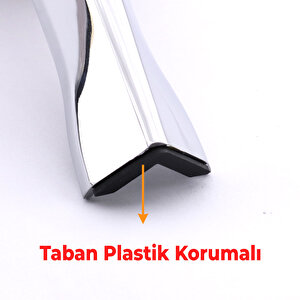 Metal Mobilya Ayağı Ayakları Ünite Baza Koltuk Kanepe Sehpa Ayakları 14 Cm Gümüş Krom Renk
