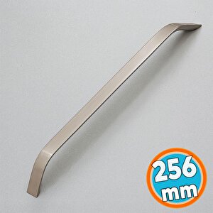 Mobilya Çekmece Mutfak Dolabı Dolap Kapak Kulpları Kulb Kulpu 25.6 Cm Metal İnox Kulp 256 Mm