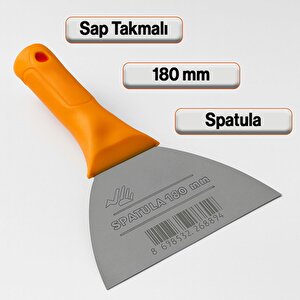 Dayanıklı Ergonomik El Aleti Ispatula Sıva Seramik Boya Sıva Harç Kazıma Saptak Spatula 180 Mm 18 Cm