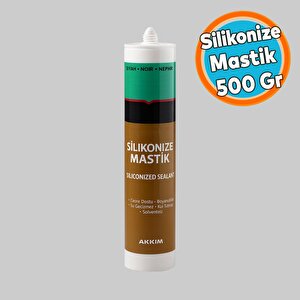 Mastik Silikonize Siyah Renk Boyanabilir Suya Dayanıklı Solventsiz Banyo Pencere Yapı Dolgu Malzeme