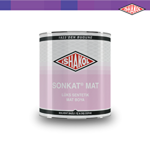 İshakol Sonkat Mat Lüks Sentetik Mat Boya 2,5l Beyaz Beyaz