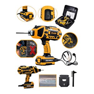 Dragro Alman Mma 300 Amper Yeni Nesil Tabanca Kaynak Makinası Invertör Elektrot Kaynak Makinesi Profesyonel