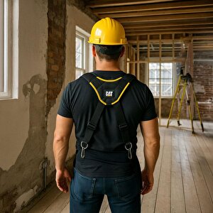 Cat Da980573 4 Kollu Askı Kancalı Ağır Hizmet Bel Alet Çantası Için Omuz Askılığı