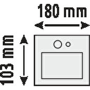 Hs-4025 40w Solar Dış Mekan Duvar Aydınlatma Beyaz Işık (6500k)