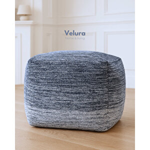 Delight Navy - White - Puf