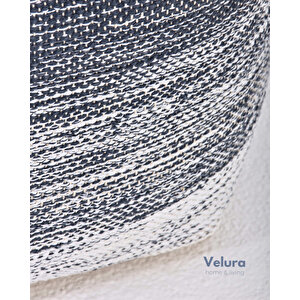 Delight Navy - White - Puf