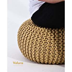Moro Yellow - Puf