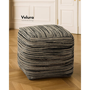 Shiro Beige Black - Puf