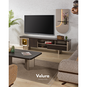 Focus Koyu Ceviz Renk Tv Ünitesi