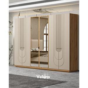 Kelebek Modern Aynalı Şifonyer