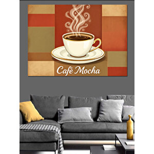 Café Mocha Posteri Dekoratif Kanvas - Mdf Ahşap Tablo