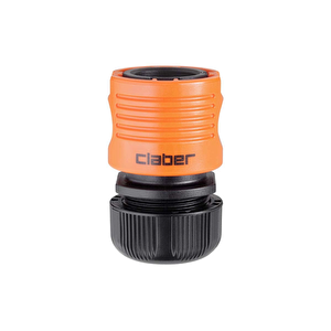 Claber 8607 1/2" 12/15mm Ambalajlı Otomatik Hortum Bağlantı Adaptörü