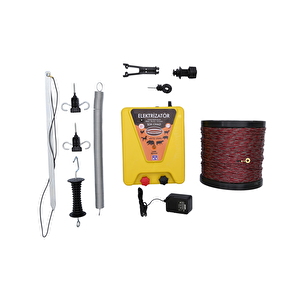 Bluebee Ec05 G12v Ç15000v 7.8joule Standart Elektrikli Çit Cihazı Pro Set