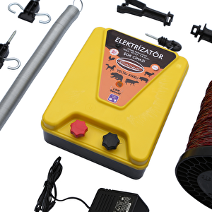 Bluebee Ec05 G12v Ç15000v 7.8joule Standart Elektrikli Çit Cihazı Pro Set
