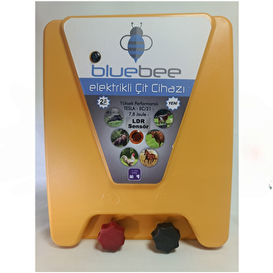 Bluebee Ec03 G12v Ç15000v 7.8joule Sade Tek Sensörlü Elektrikli Çit Cihazı