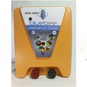 Bluebee Ec04 G12v Ç15000v 7.8joule Sade Tek Sensörlü Güç Ayarlı Elektrikli Çit Cihazı