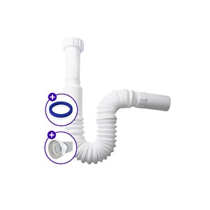 Lavabo Sifonları İçin Körüklü Boru