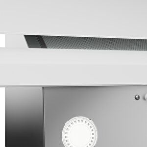 Altus Ala 510 W Ankastre Davlumbaz Cam  Beyaz
