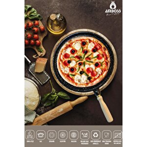 Olivin Döküm Granit Pizza Gözleme Tavası