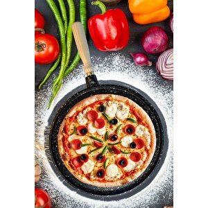 Olivin Döküm Granit Pizza Gözleme Tavası