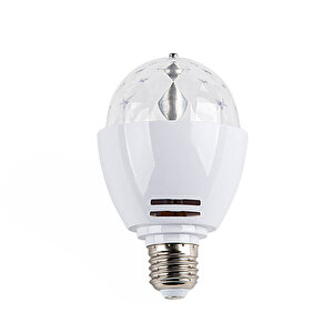 3w Led Disco Ampul 360 Derece Dönen E27