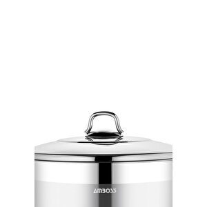 Saphi̇re Saphi̇re 22x12 Deri̇n Tencere Çeli̇k Kapak