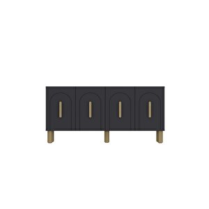 Yosunct (kb150) Bohem Konsol antrasit-antrasit-safir kulp Antrasit Safir