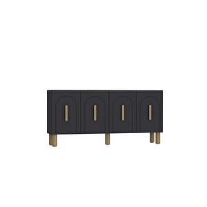 Yosunct (kb150) Bohem Konsol antrasit-antrasit-safir kulp
