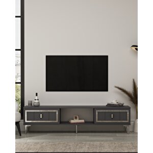 Ori̇onct Tv Sehpasi antrasit-gümüş Antrasit Gümüş