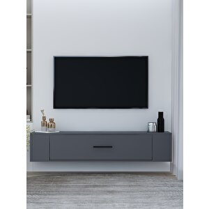 Restosct Duvara Montaj Tv Sehpasi ANTRASİT Antrasit