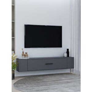 Restosct Duvara Montaj Tv Sehpasi ANTRASİT Antrasit