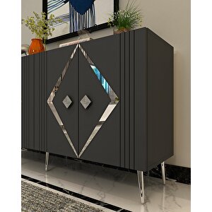 Dominoct (kb150) Konsol ANTRASİT-GÜMÜŞ Antrasit Gümüş