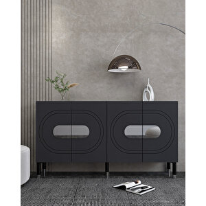 Demetct (kb150) Konsol antrasit-gümüş Antrasit Gümüş