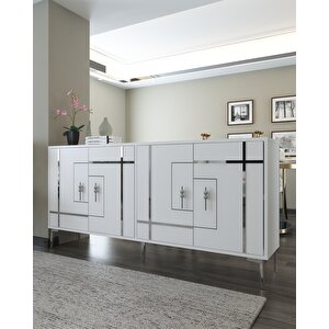 Si̇mgect (kx180) Konsol BEYAZ-GÜMÜŞ Beyaz-Gümüş