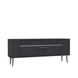 Retrolp1ct Tv Sehpasi ANTRASİT-GÜMÜŞ